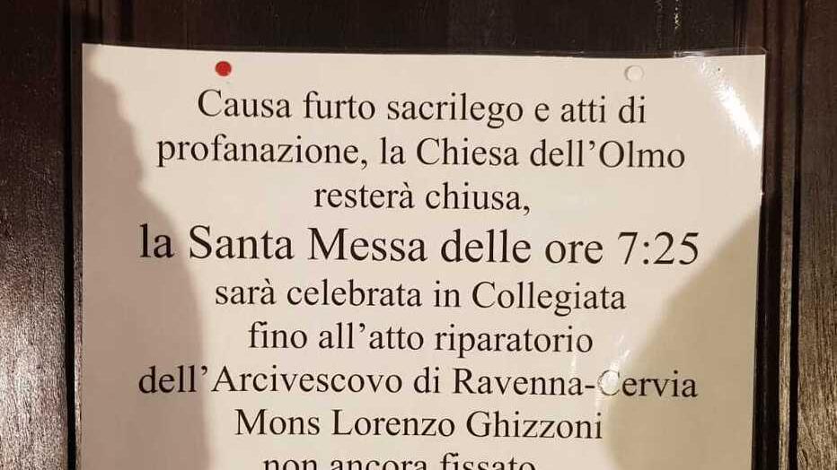 Portomaggiore: la chiesa dell’Olmo resterà chiusa, è necessaria una messa riparatrice