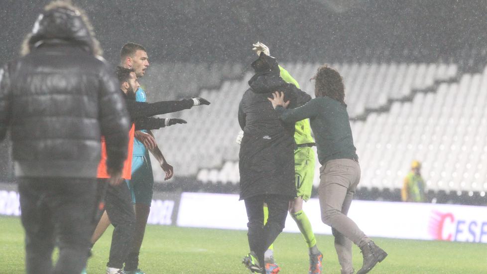 Daspo al padre di Shpendi: ha aggredito il portiere Rinaldi