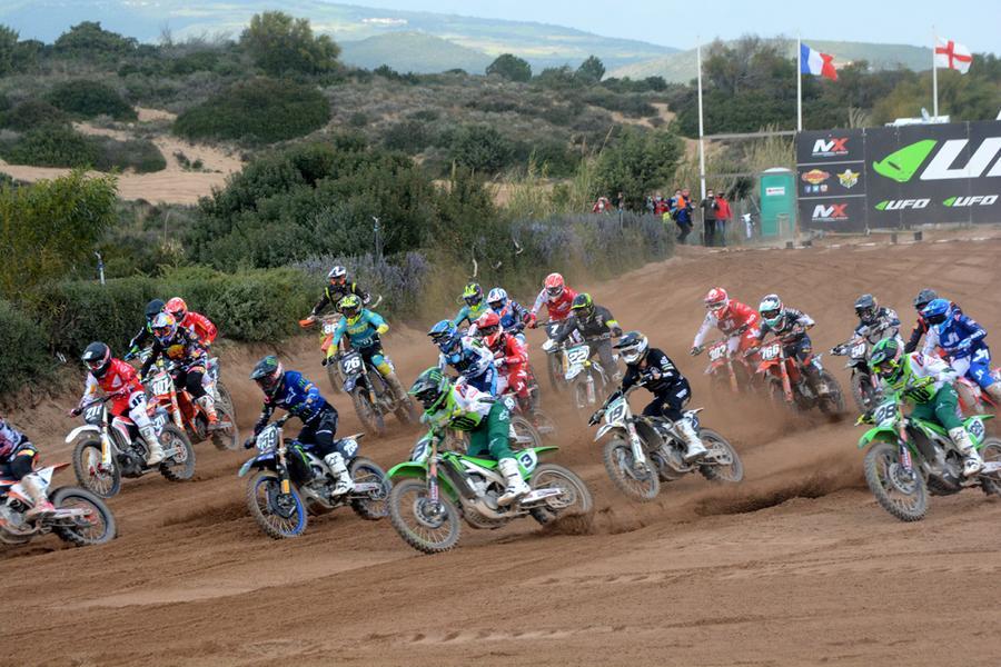 
	Una gara internazionale di motocross a Riola Sardo

