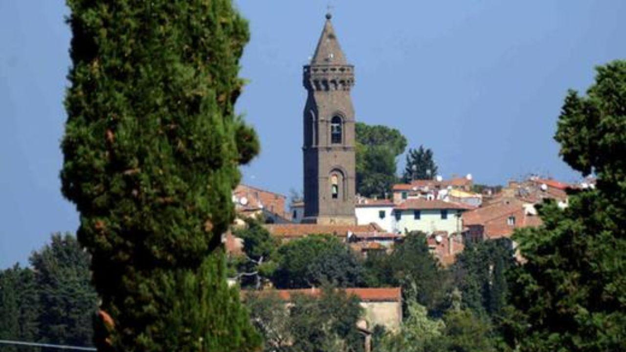 Una veduta del borgo di Peccioli