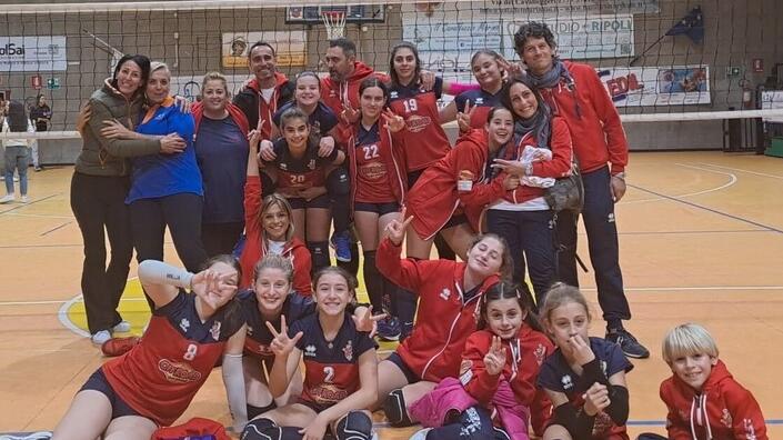 Le giovani campionesse del Tiger Volley