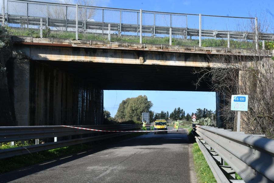 
	I tecnici Anas e la strada chiusa

