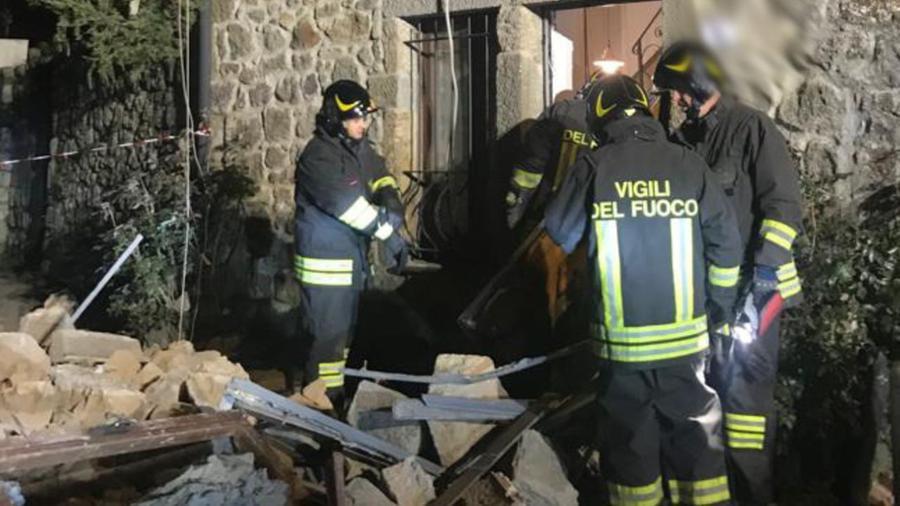 
	L'intervento dei vigili del fuoco&nbsp;

