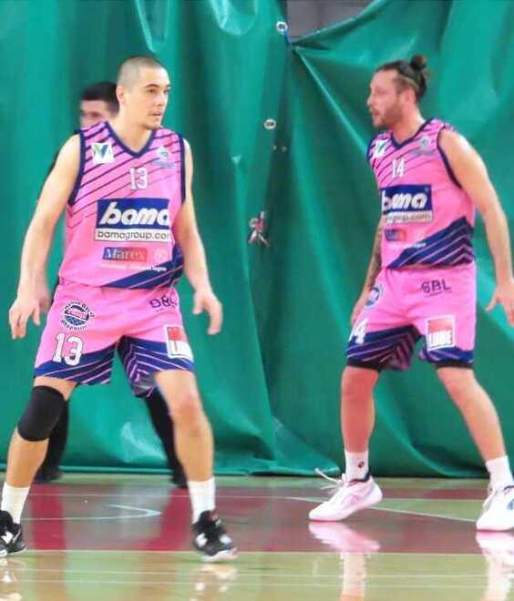 Un momento della partita persa dal Bama con Montevarchi