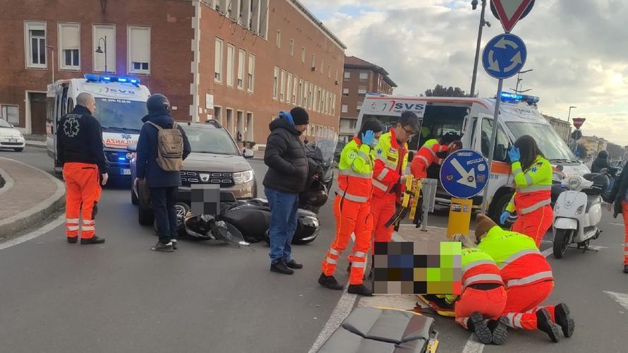 L'incidente sul porto