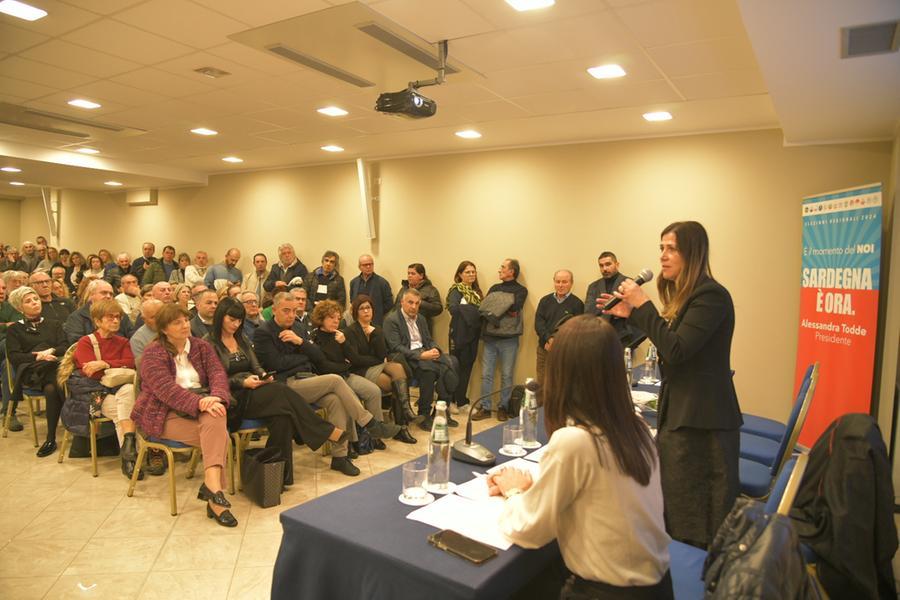 Alessandra Todde a Olbia: «Strade, sanità, continuità: ultimi cinque anni da dimenticare»
