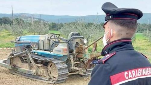 L’intervento dei carabinieri nella mattina di quel 18 marzo del 2022