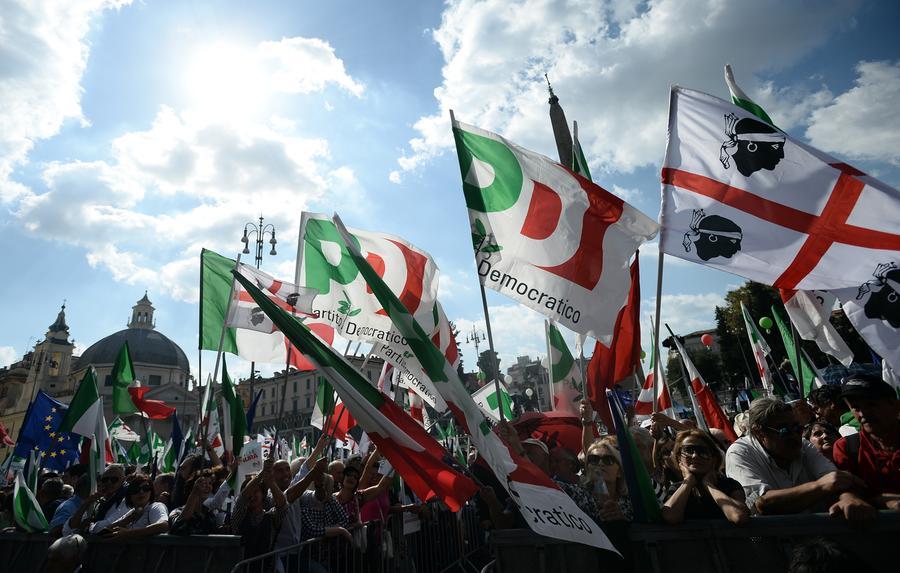 
	Una manifestazione del Partito Democratico (archivio)

