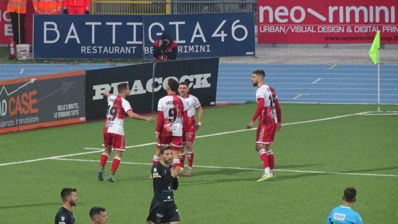 Serie C, la Torres crolla (3-1) a Rimini