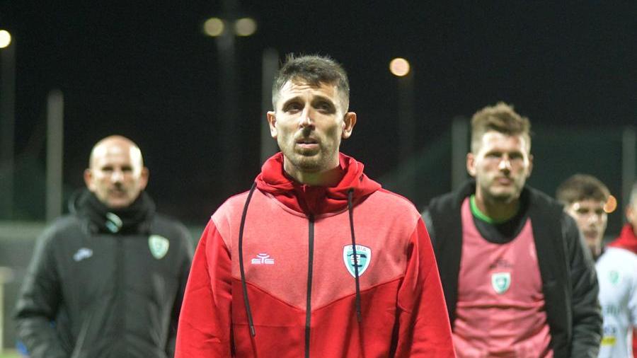 Leandro Greco allenatore dell'Olbia calcio