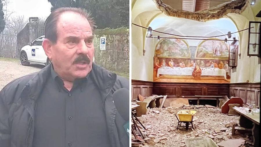 Solaio crollato alla festa di nozze, l'imprenditore che ristrutturò il convento: «Non dovevano ballare lì» – Video