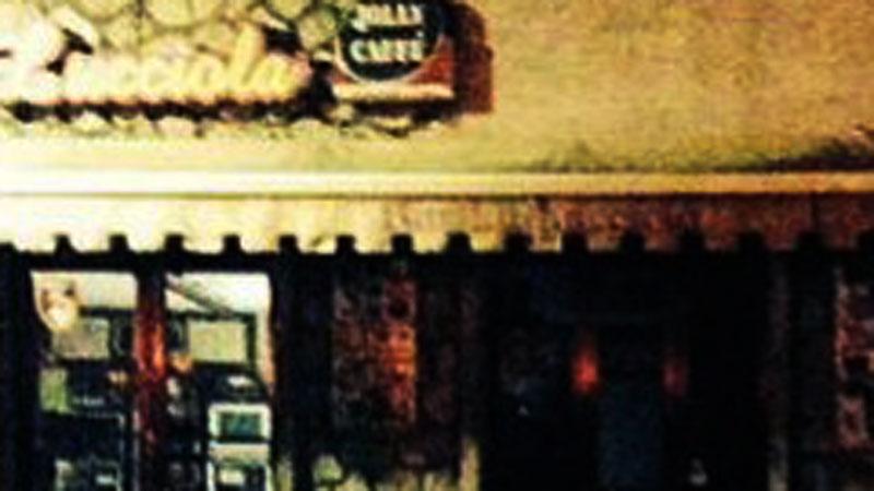Il bar La Lucciola dove era avvenuto l’episodio