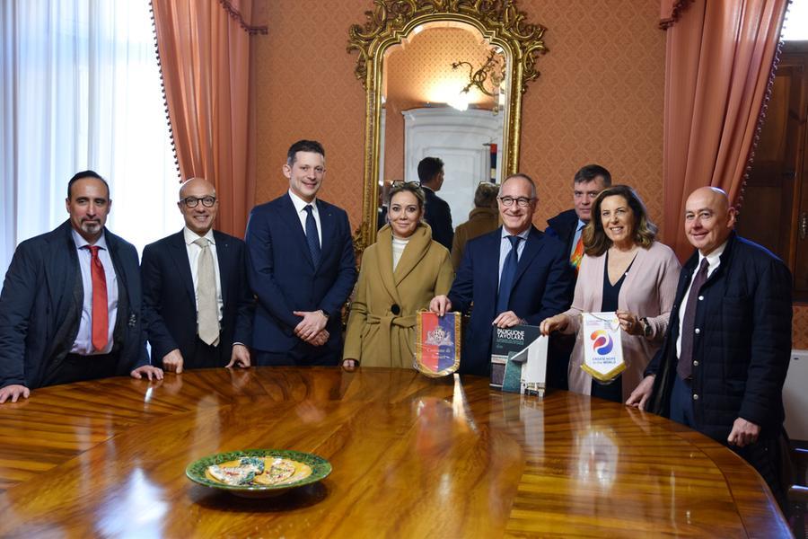 Sassari, la governatrice del Rotary 2080 incontra il sindaco Nanni Campus
