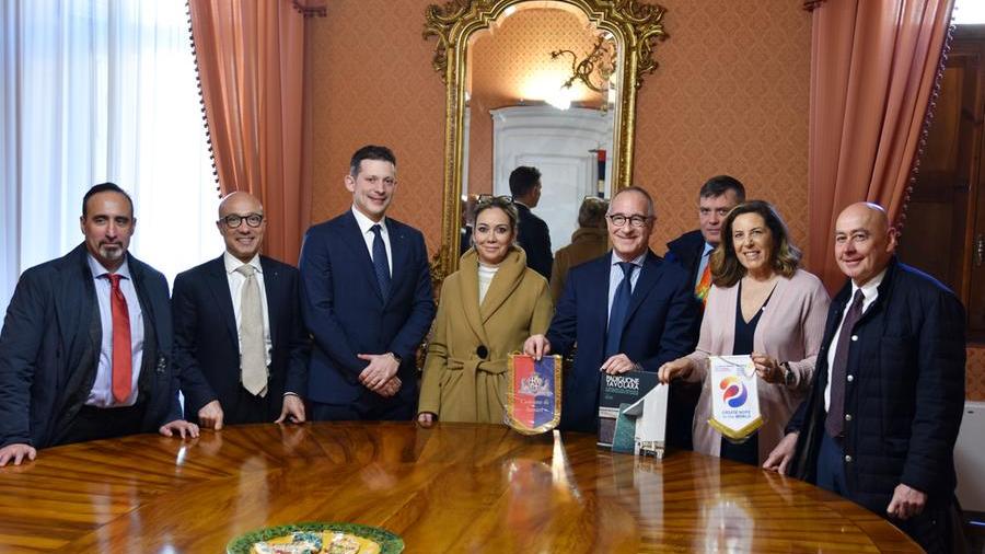 Sassari, la governatrice del Rotary 2080 incontra il sindaco Nanni Campus