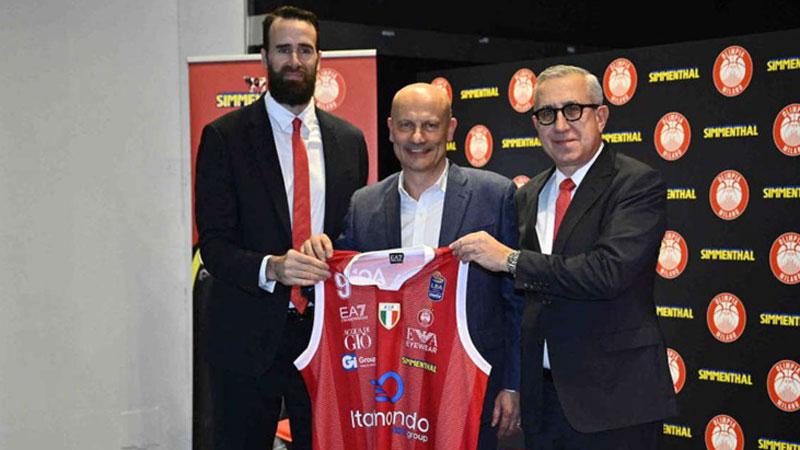 La presentazione della maglia Simmenthal
