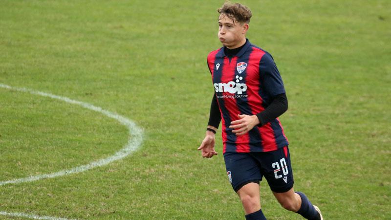 Bologna in azione con la maglia del Mobilieri Ponsacco