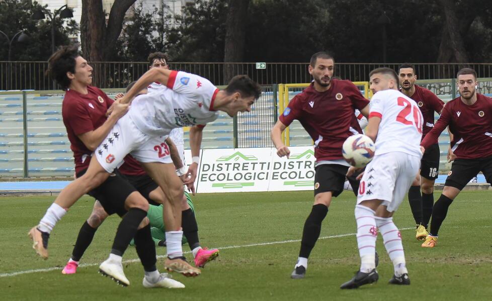 Un’azione combattuta tra Grosseto e Livorno allo Zecchini (foto Agenzia Bf)