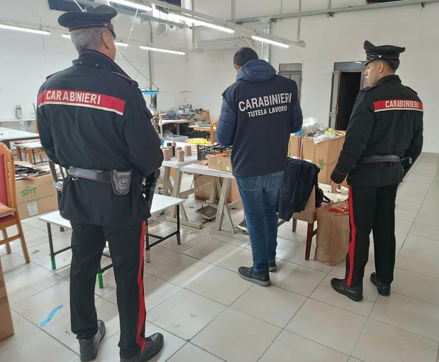 Reggio Emilia, multe per 25.000 euro nell’attività dei carabinieri tutela del lavoro