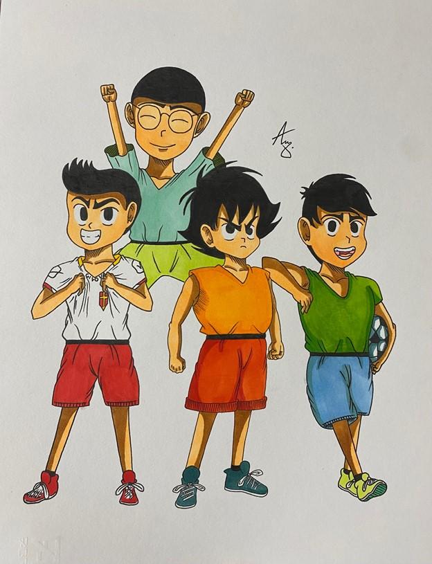 «Nei miei fumetti sogno le Olimpiadi accompagnato da tre grandi amici»