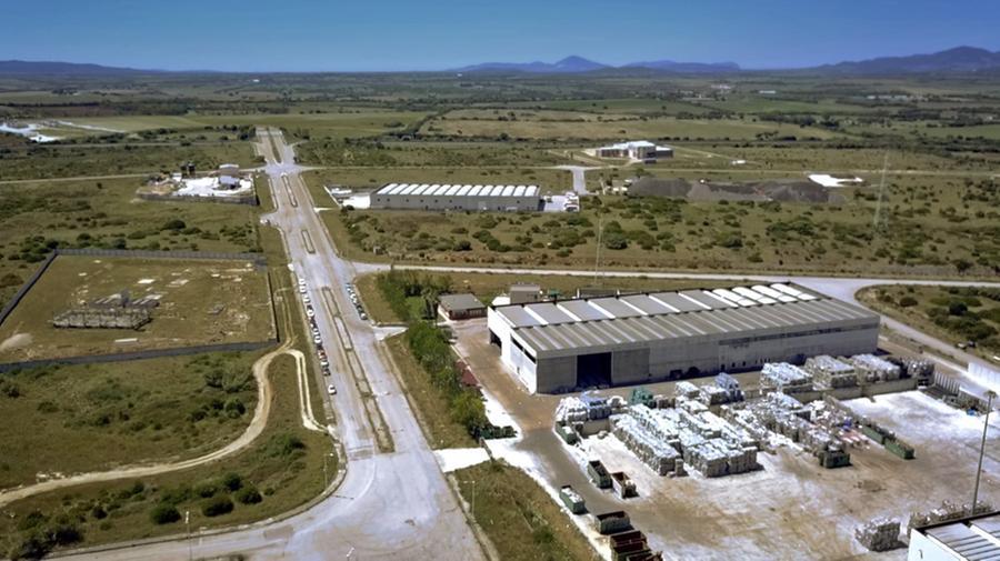 
	Lo stabilimento Gesam nella zona industriale di Truncu Reale a Sassari

