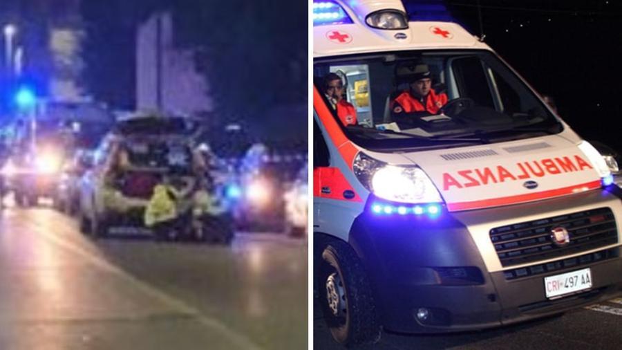 
	A sinistra il luogo dell'incidente&nbsp;

