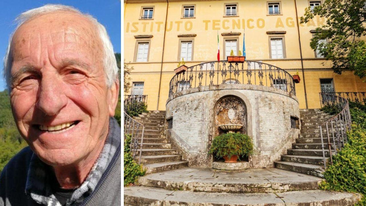 Il prof Paladini e l'istituto agrario di Pescia