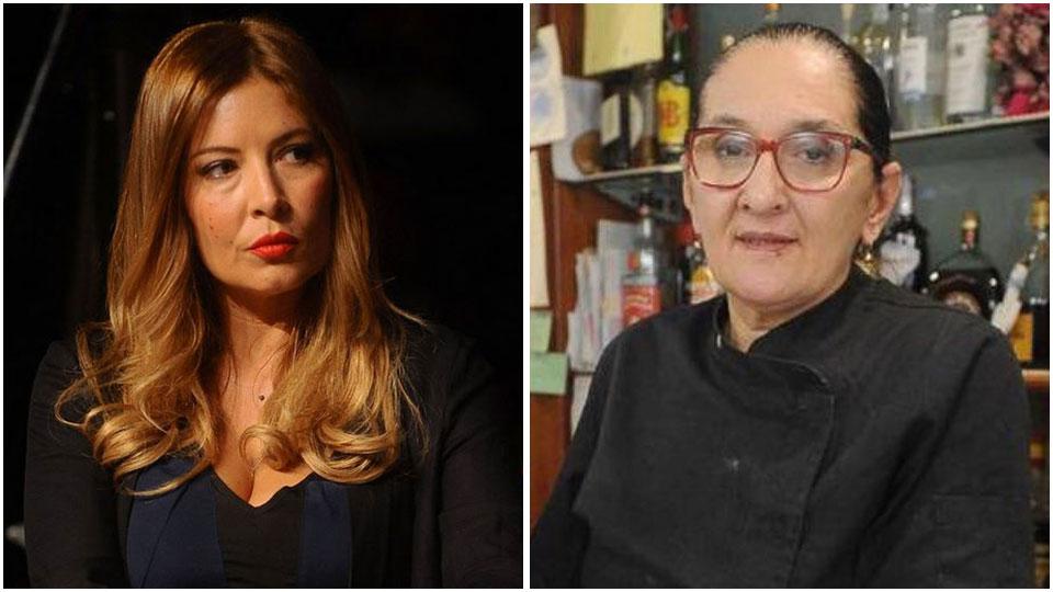 Selvaggia Lucarelli, la blogger e influencer sotto accusa per la morte di GIovanna Pedretti (a destra)