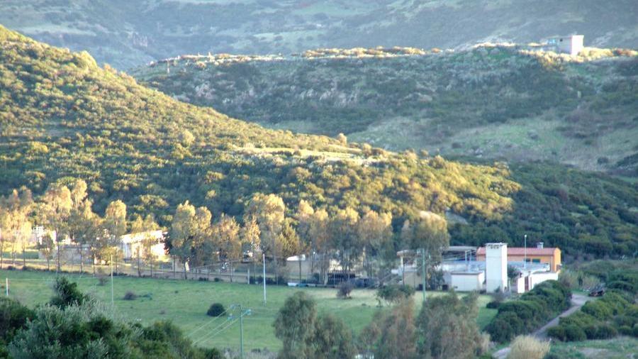 L'area di 'Terridi' dove si trova il depuratore