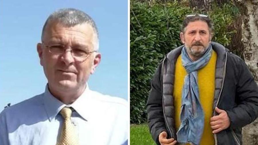 
	A sinistra Alessio Cini, a destra Daniele Maiorino

