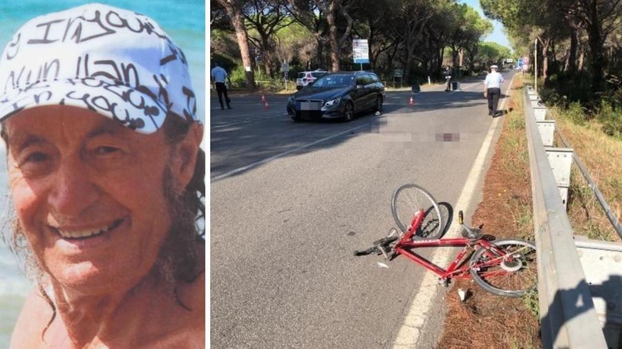 
	A sinistra Alidiero, a destra lo scenario sul luogo dell'incidente&nbsp;

