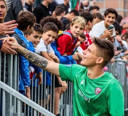 Il giovane Pietro Balducci: per lui solo mezza stagione con la maglia del Prato