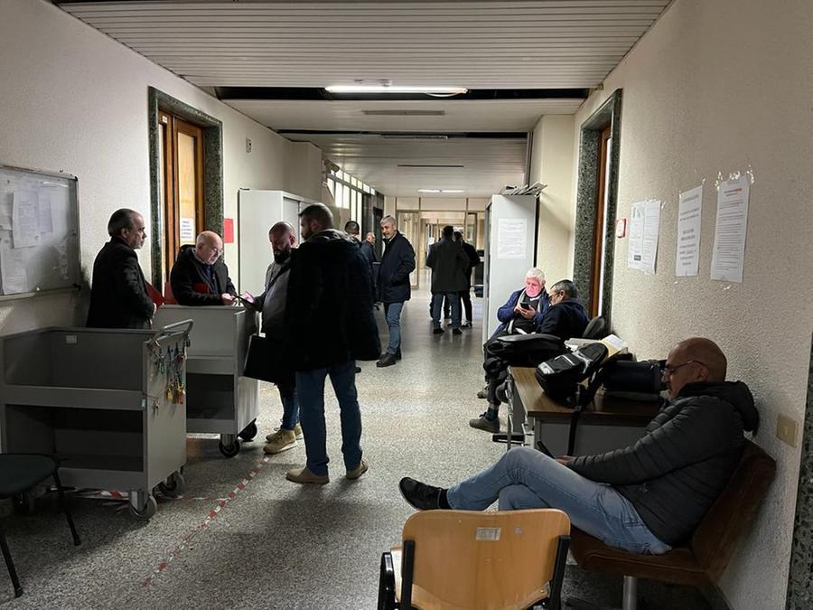 
	La presentazione delle liste a Cagliari <em>(foto Mario Rosas)</em>

