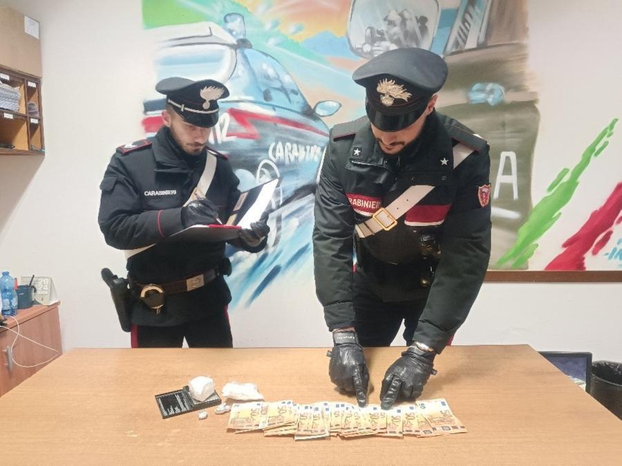 
	Un arresto per droga dei carabinieri (foto d'archivio)

