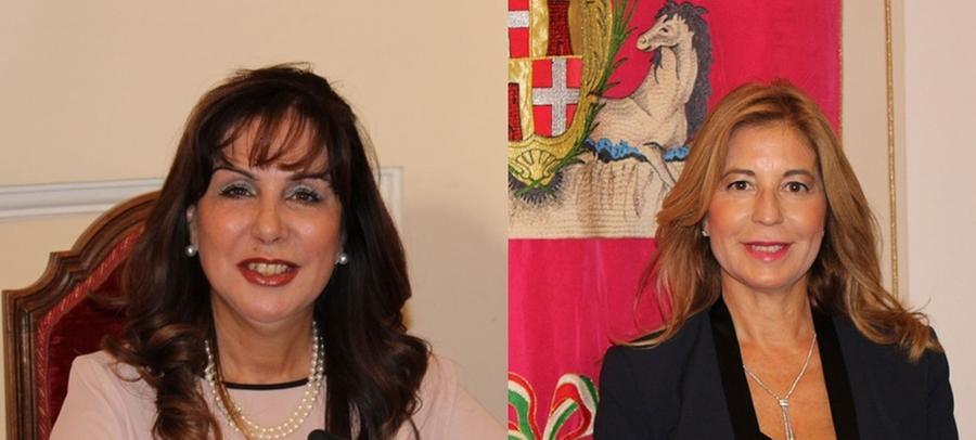 
	Le assessore Maria Francesca Masala e Maria Alessandra Corda


