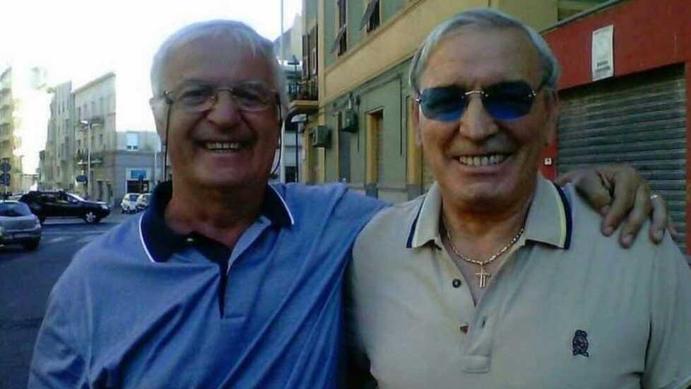Raffaele Vescovi insieme a Gigi Riva