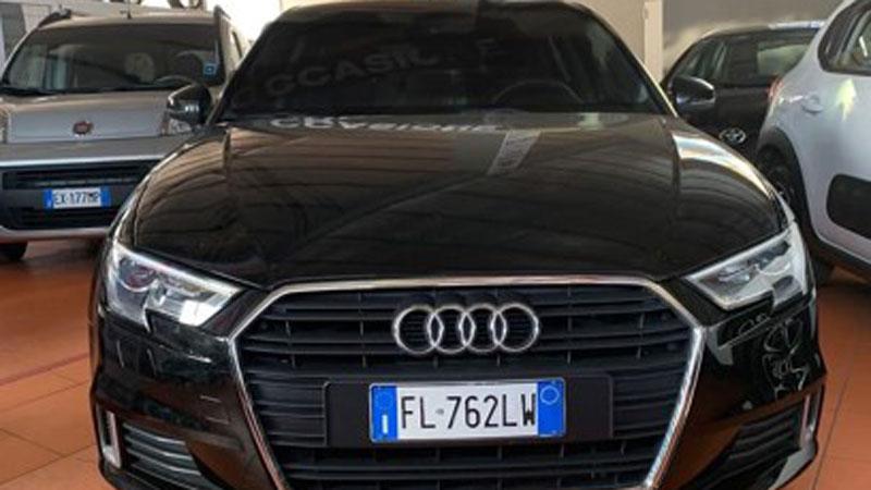 
	La macchina che &egrave; stata rubata in via del Sabotino a Grosseto

