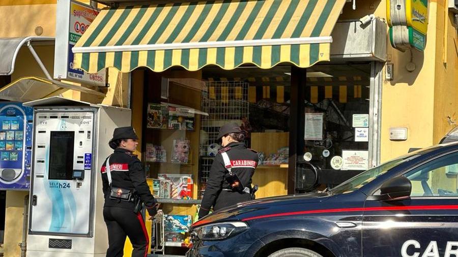Rapina in tabaccheria a Caprara: l’assalto con la pistola