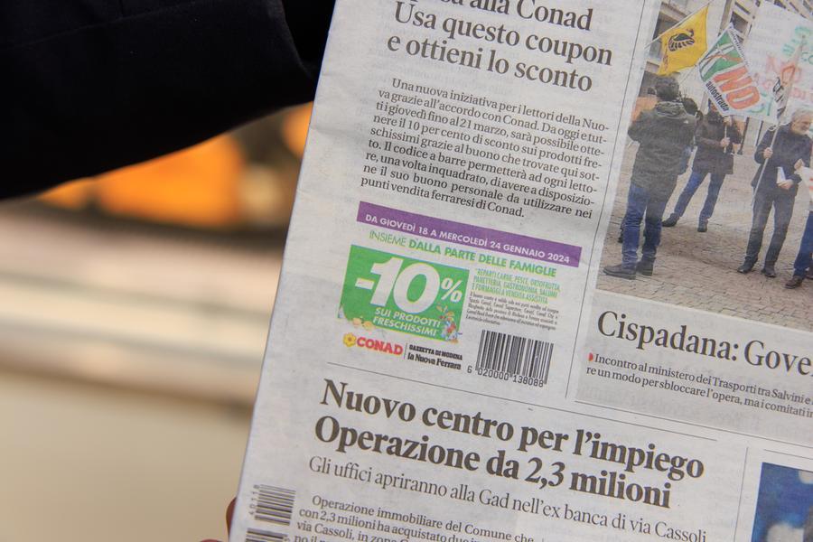 La Nuova Ferrara – Conad, spesa più leggera con il buono sconto