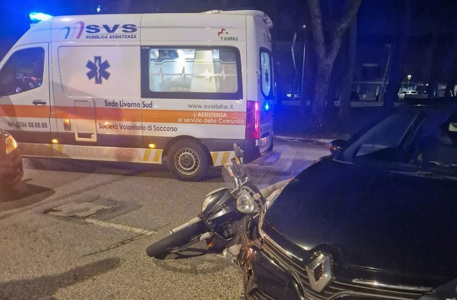 
	I soccorsi della Svs e l'immagine dell'incidente

