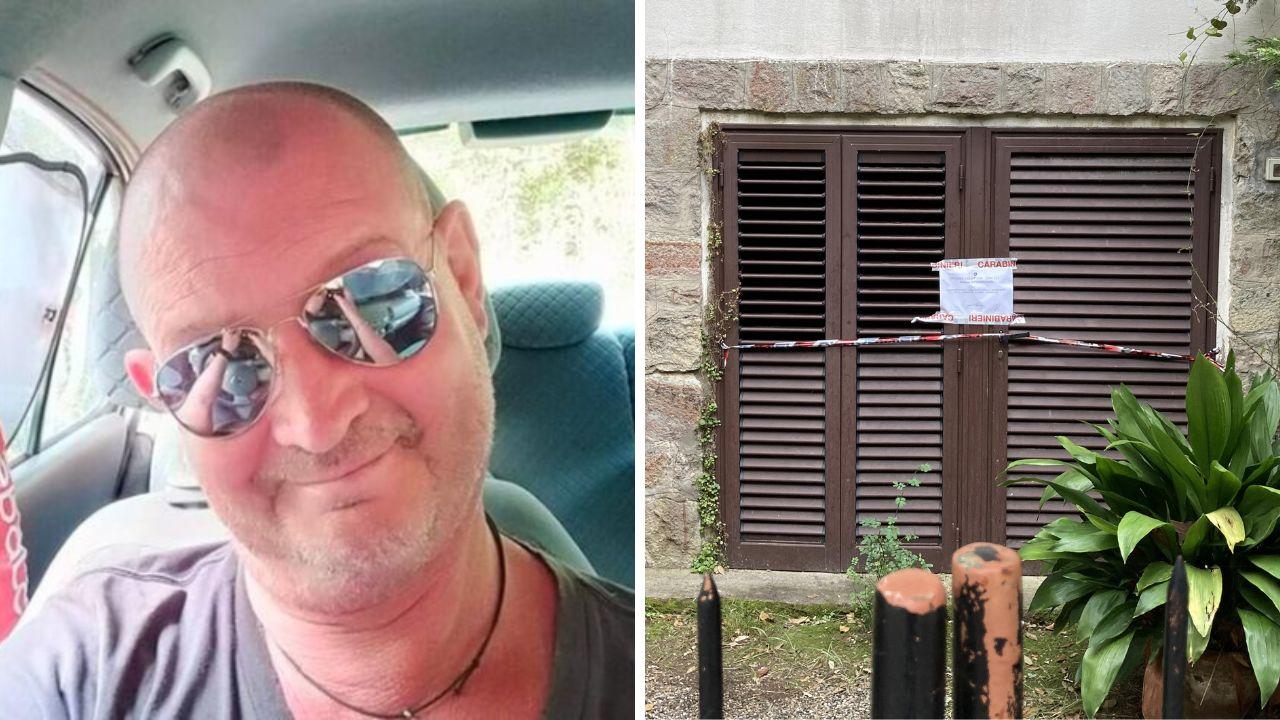 Valter Spagnoli e la casa in cui si è consumata la tragedia