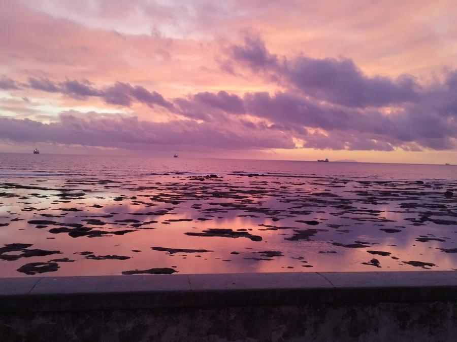 Che tramonto a Livorno: il buongiorno di Michele Ingrosso