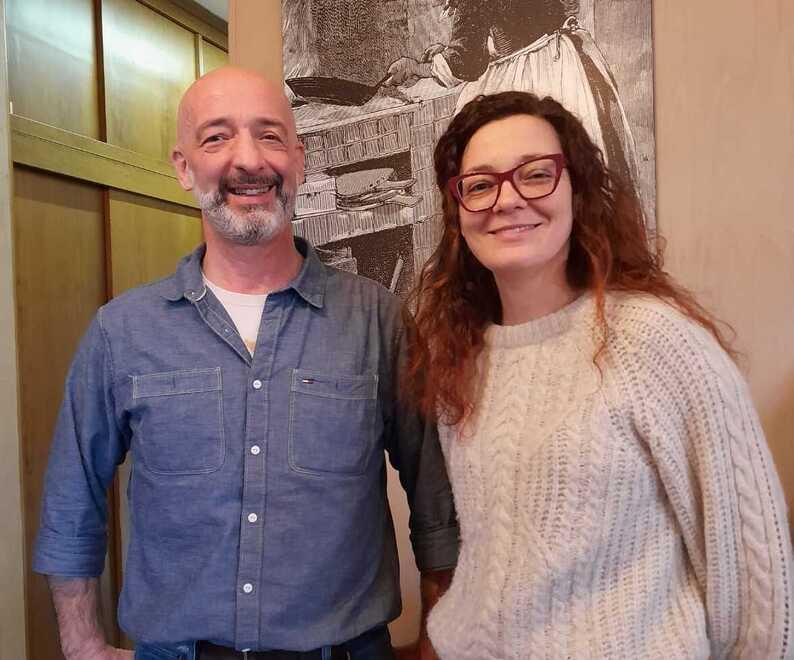 
	Patrick Benassi con la sorella Alice

