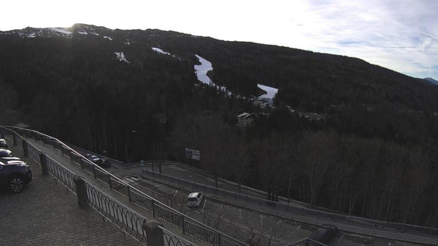
	La situazione a 1350 metri in Val di Luce gioved&igrave; 25 gennaio

