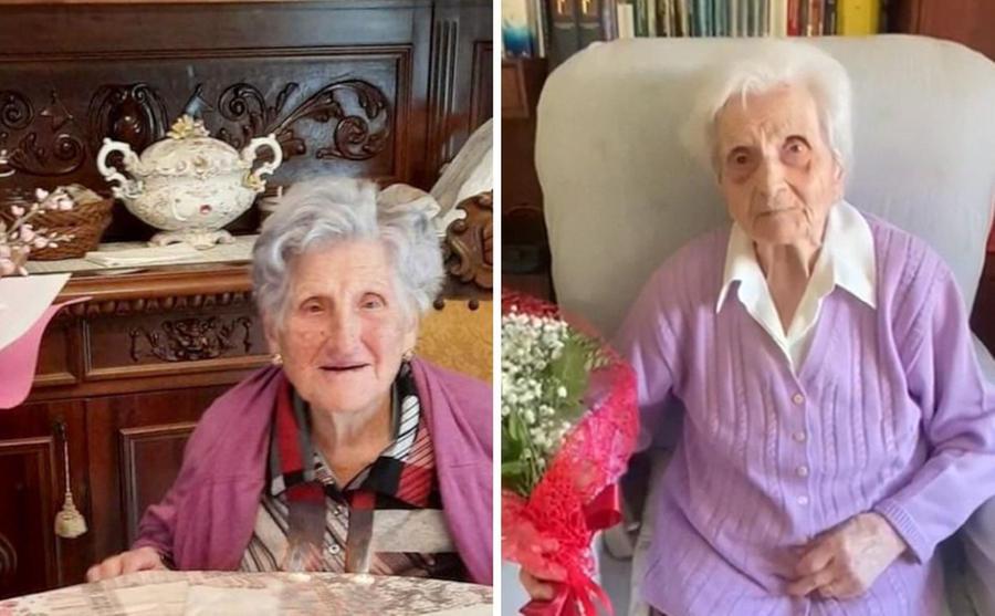 
	Nonna Maria a sinistra e nonna Wally a destra

