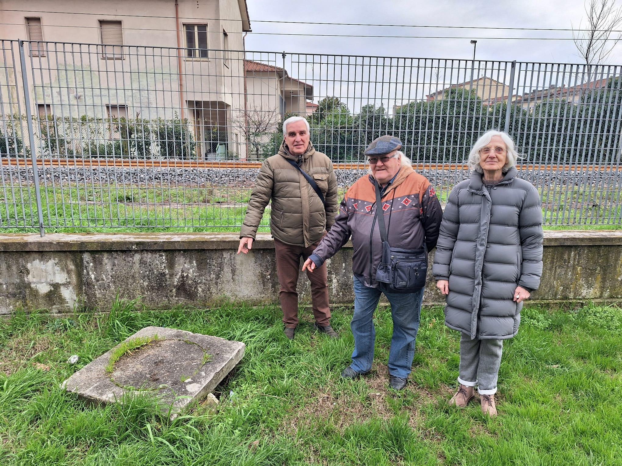 Da destra Lia Tosi, Gaetano Severini e Vinicio Paoletti