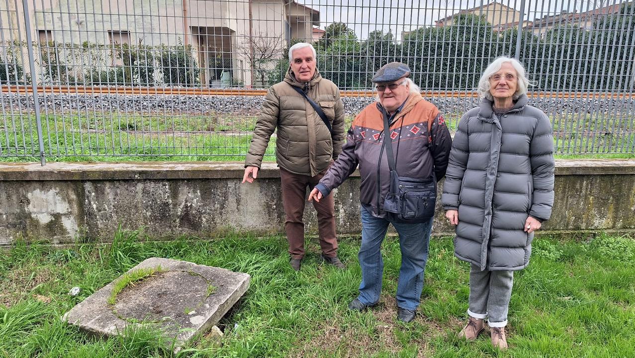 Da destra Lia Tosi, Gaetano Severini e Vinicio Paoletti