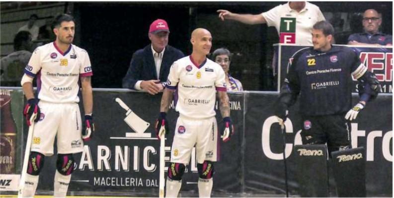 
	I giocatori dell&rsquo;Hockey Forte

