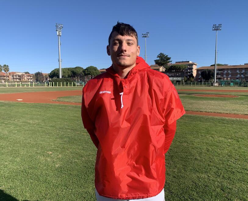 Il lanciatore Omar Benelli