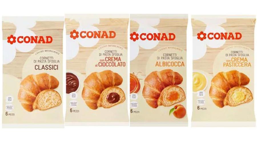 Conad ritira confezioni di cornetti: il motivo e i lotti a cui fare attenzione
