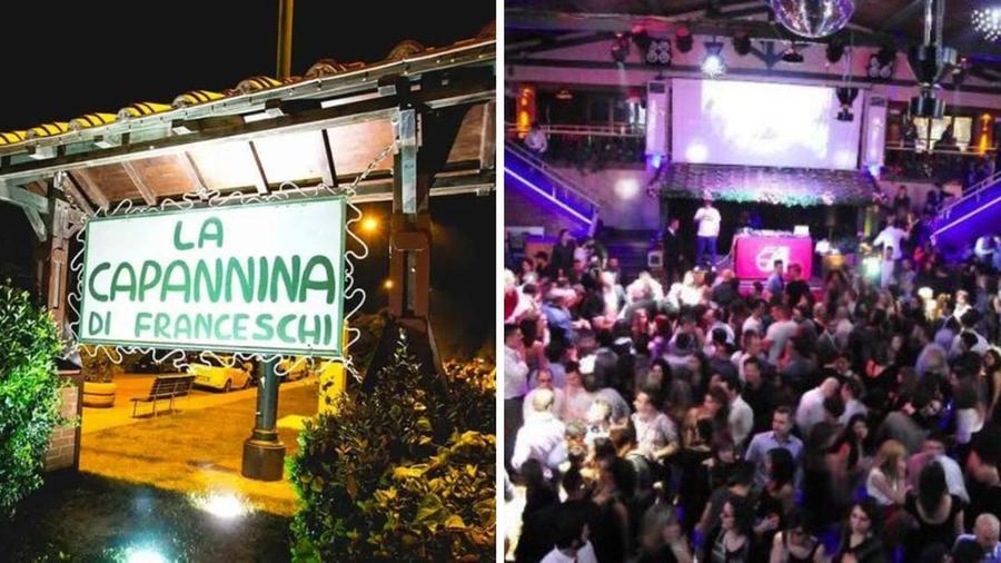 
	L'ingresso e l'interno della Capannina

